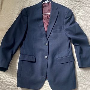 Hart Schaffner Marx  navy blue sports coat 38R